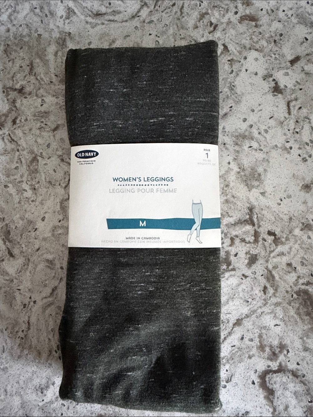 NWT Old Navy Women's Dark Charcoal Gray Leggings